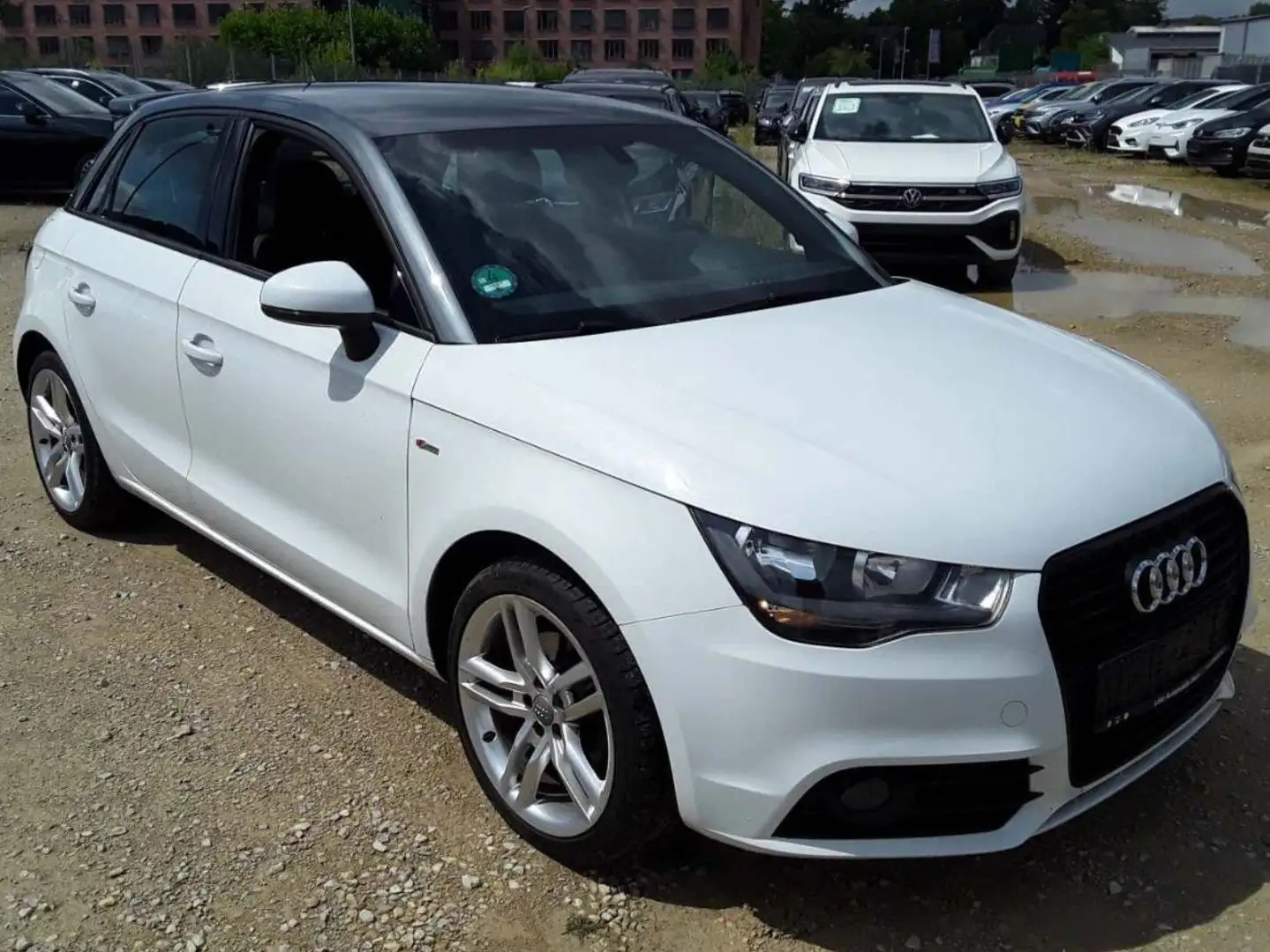 Audi A1 S line Sportpaket Blanc - 2