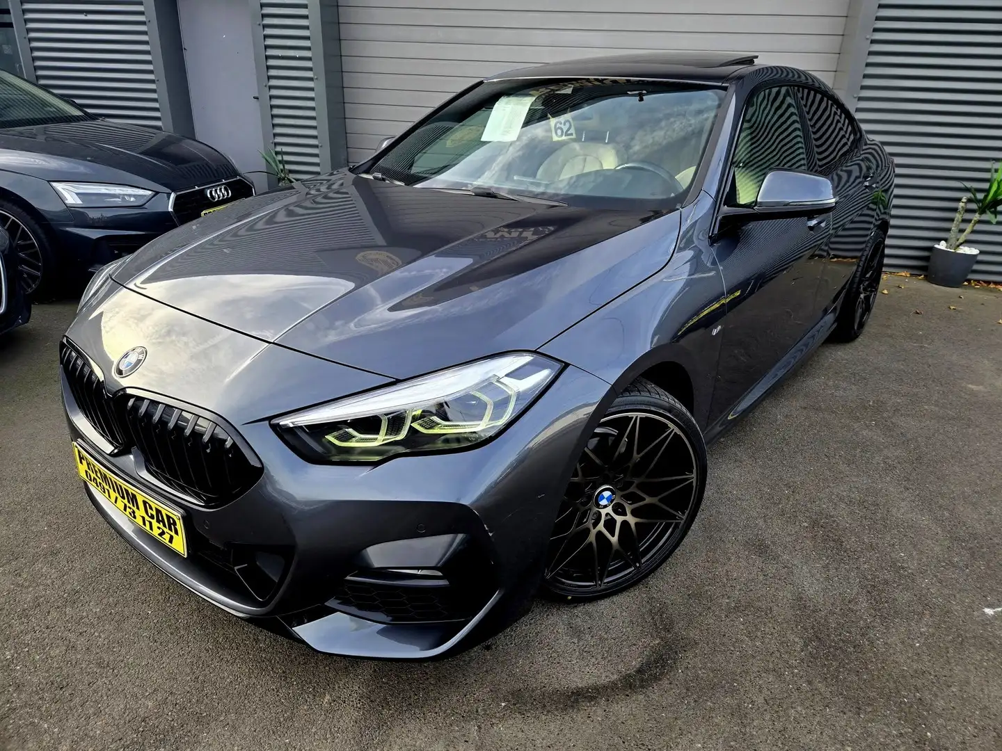 BMW 218 🔺218*TOIT OUVRANT* PACK M TECHNIK**CARPLAY🔺 Gris - 2