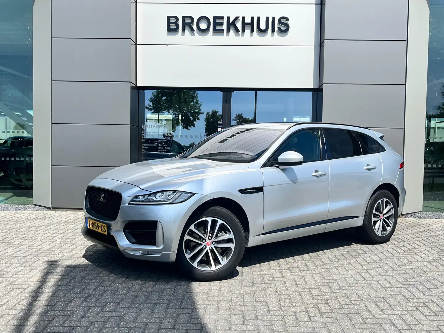 Jaguar F-Pace 2.0t AWD R-Sport | Head-up | Alcantara hemel | Col Grijs - 1