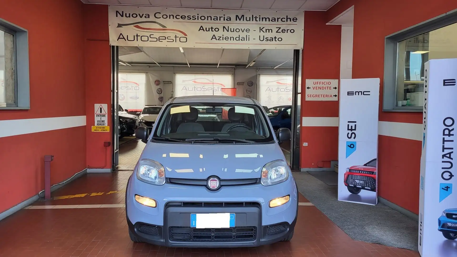 Fiat Panda Panda 1.0 FireFly S&S Hybrid Grigio - 2