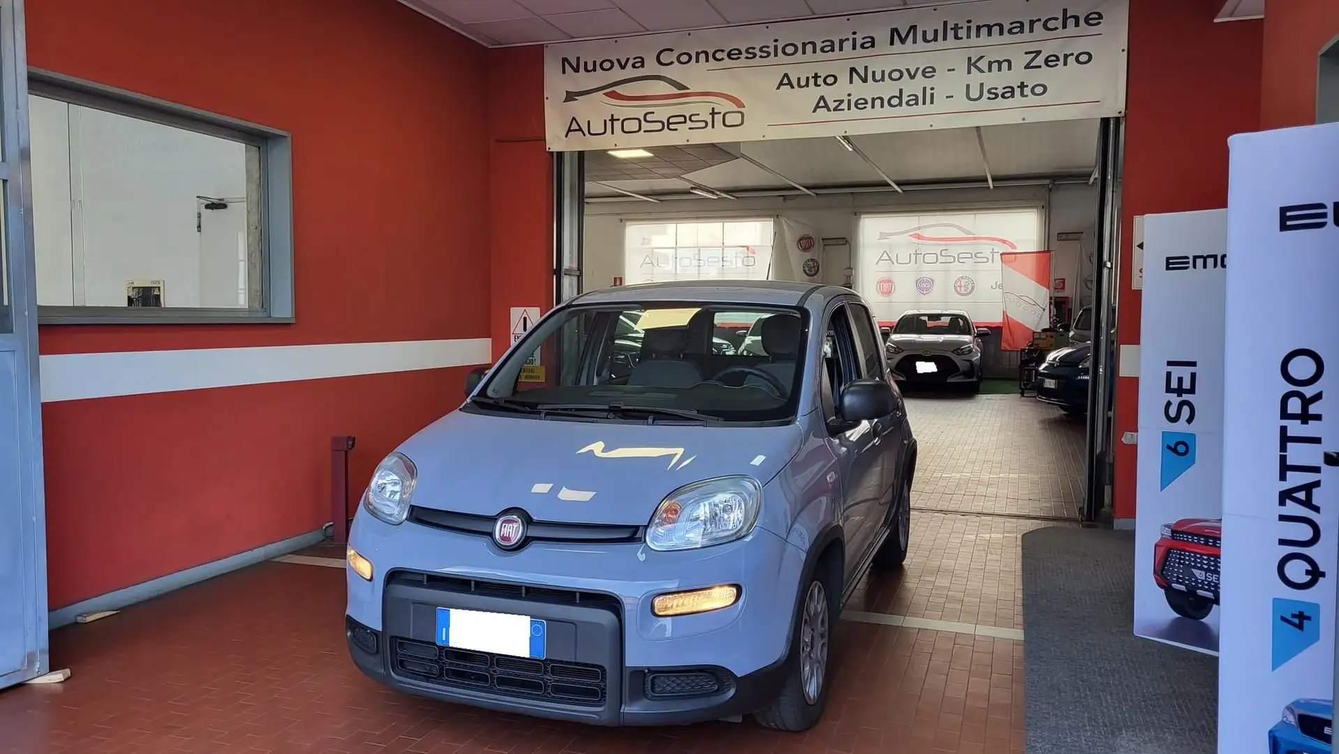 Fiat Panda Panda 1.0 FireFly S&S Hybrid Grigio - 1