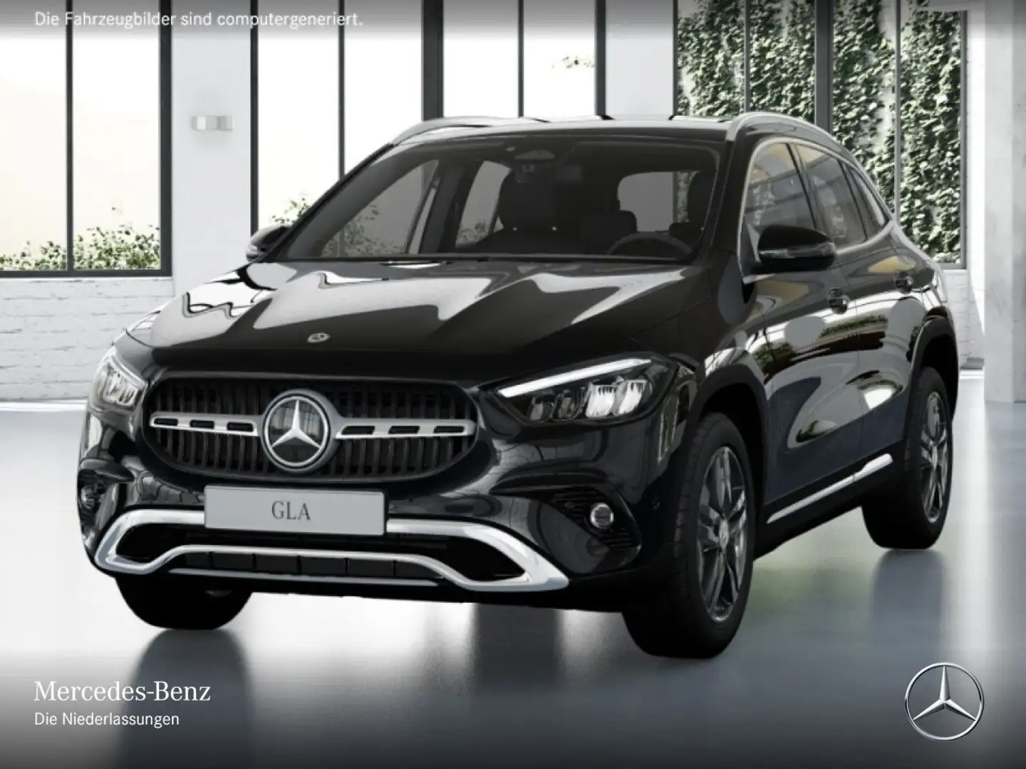 Mercedes-Benz GLA 250 e PROGRESSIVE+LED+KAMERA+TOTW+8G Schwarz - 2