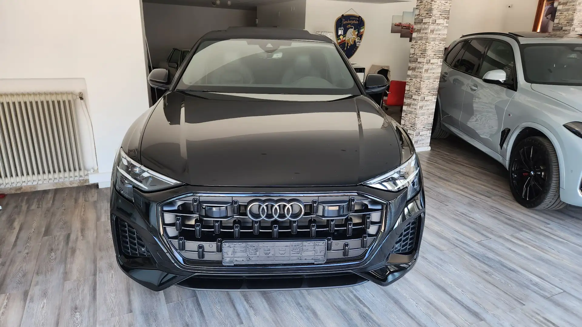 Audi Q8 Q8 3.0 tdi mhev S line TETTO/MATRIX/CERCHI 23 Zwart - 2