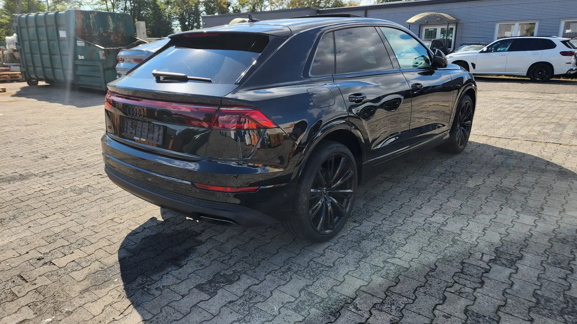 Audi Q8 Q8 3.0 tdi mhev S line TETTO/MATRIX/CERCHI 23 Schwarz - 2