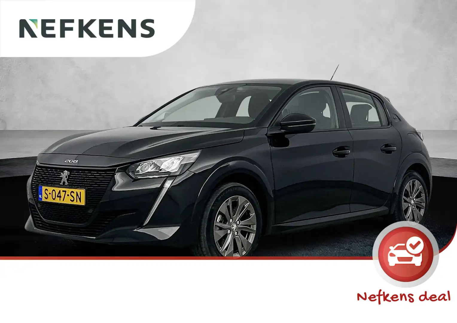 Peugeot e-208 Active Pack 50kWh | 1ste eigenaar | 97% ACCU | Par Noir - 1