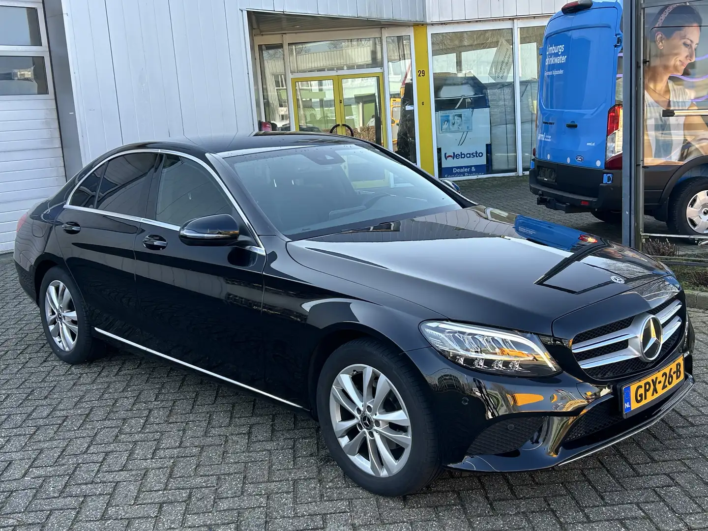 Mercedes-Benz C 180 Bns Sol. Lux. Zwart - 1