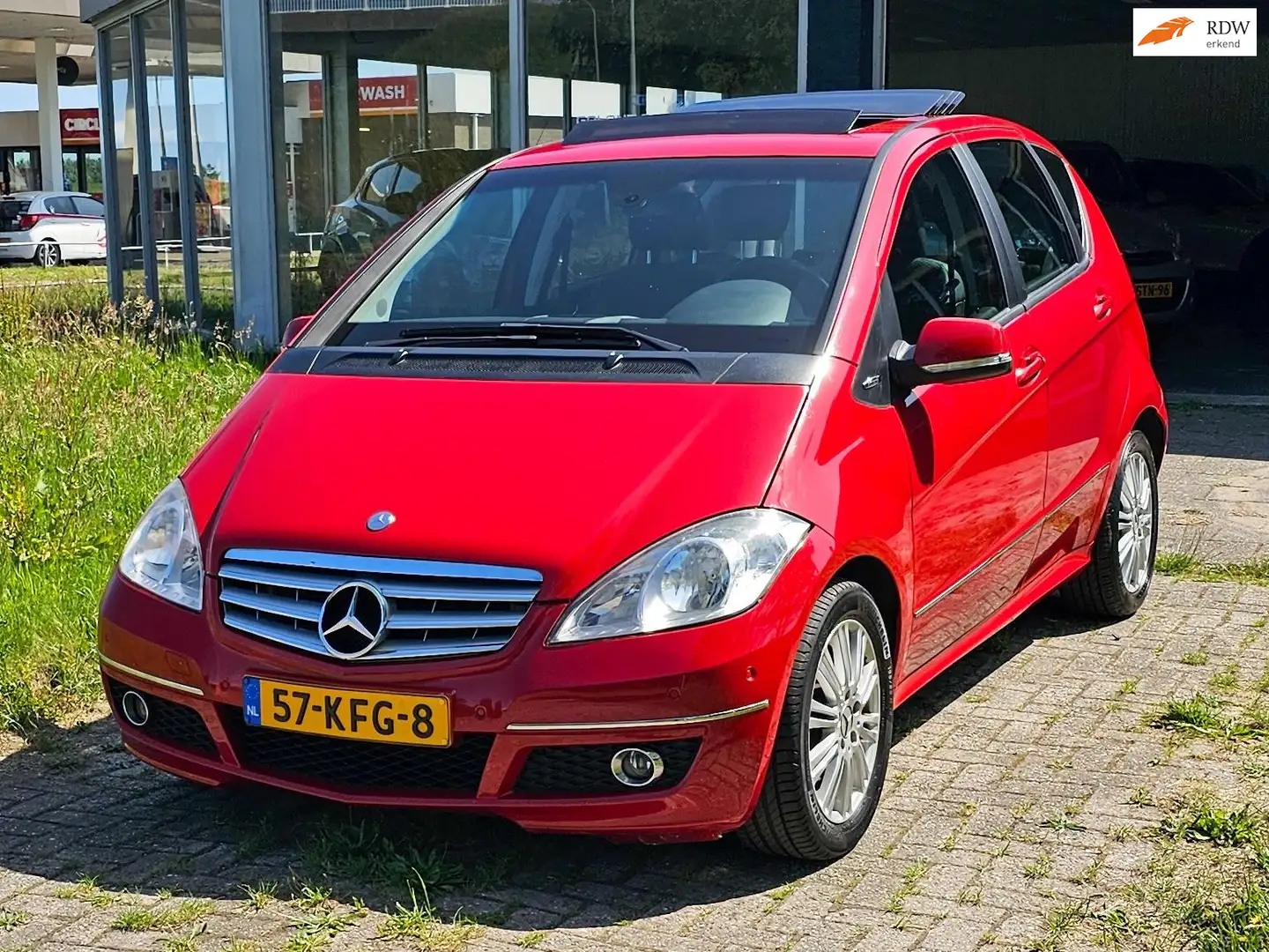 Mercedes-Benz A 160 Avantgarde Automaat "AUB LEZEN" Rood - 1
