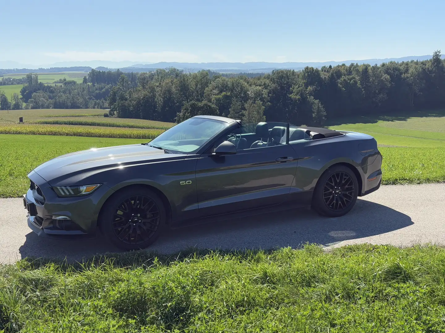 Ford Mustang Mustang 5,0 Ti-VCT V8 GT Cabrio Aut. GT Grau - 2