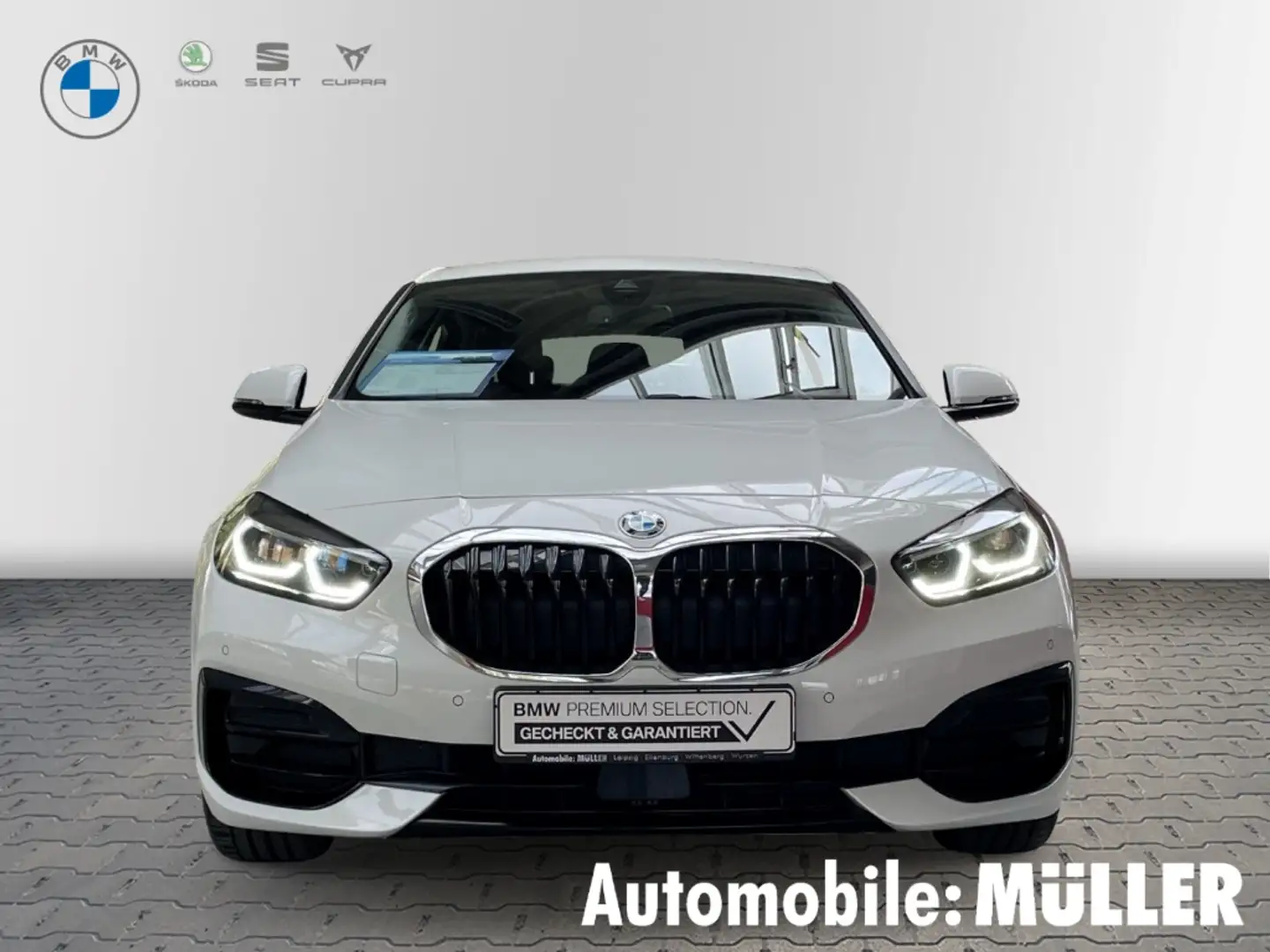 BMW 118 i Sport Line*LED*Fernlichtassist.*DAB*PDC* Weiß - 2