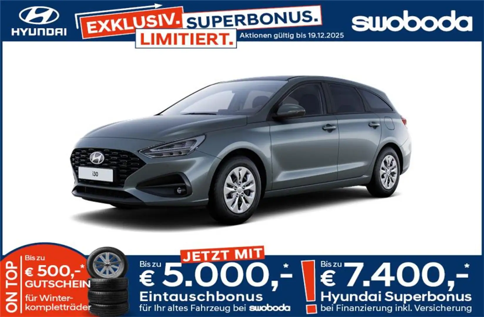 Hyundai i30 Kombi - PD GO 1.5 DPI c5kg1 Grau - 1