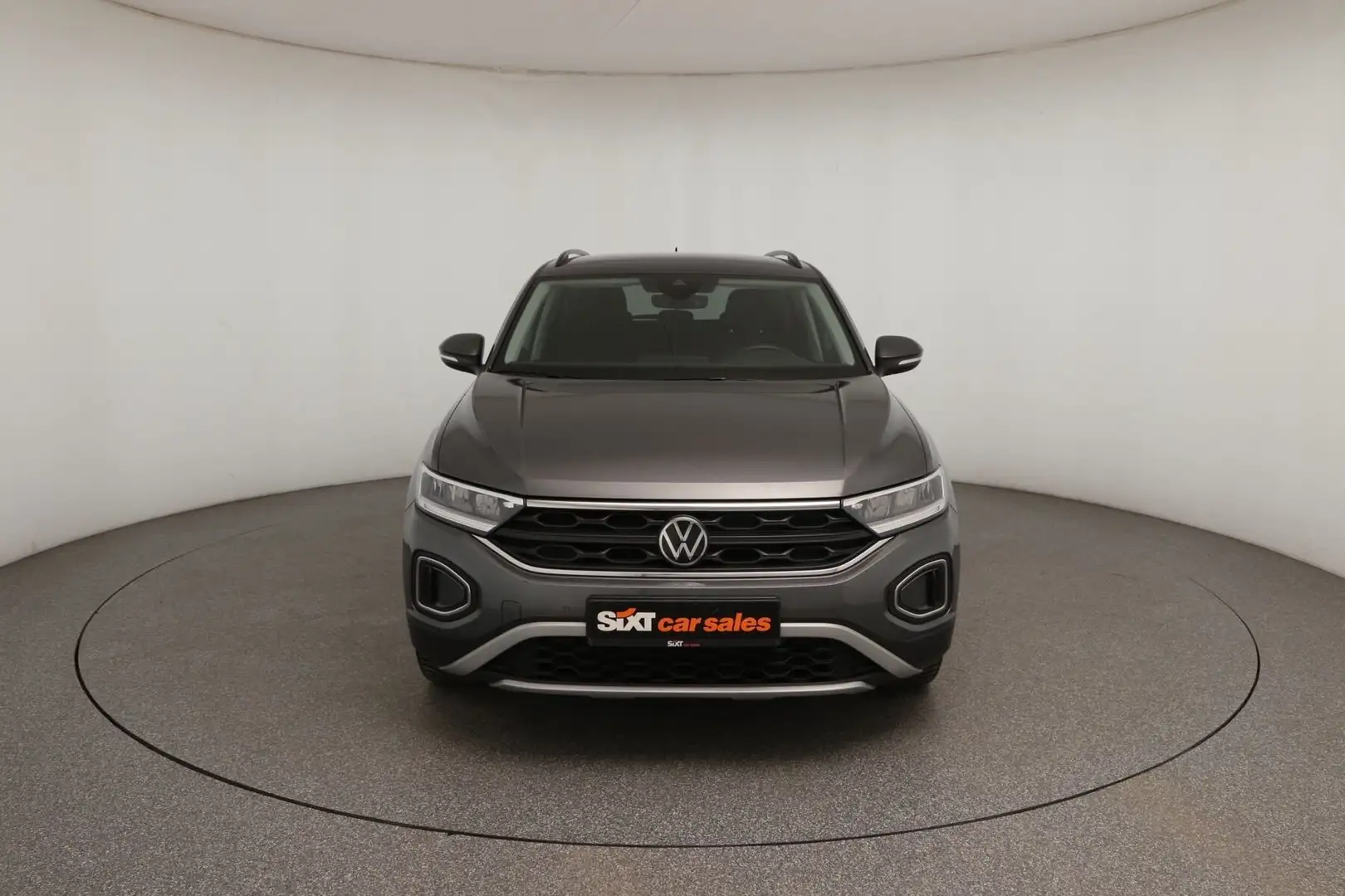 Volkswagen T-Roc 1.0 TSI Life Nav|CarPlay+AA|SHZ|LED|ParkAs LED Nav Gris - 2