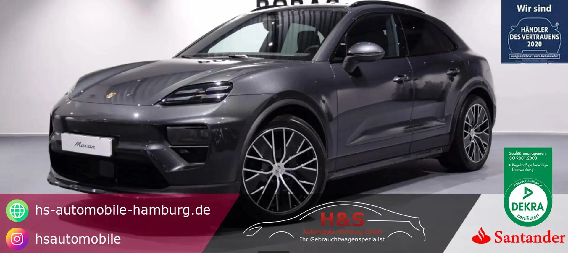 Porsche Macan Electric 4 Gris - 1