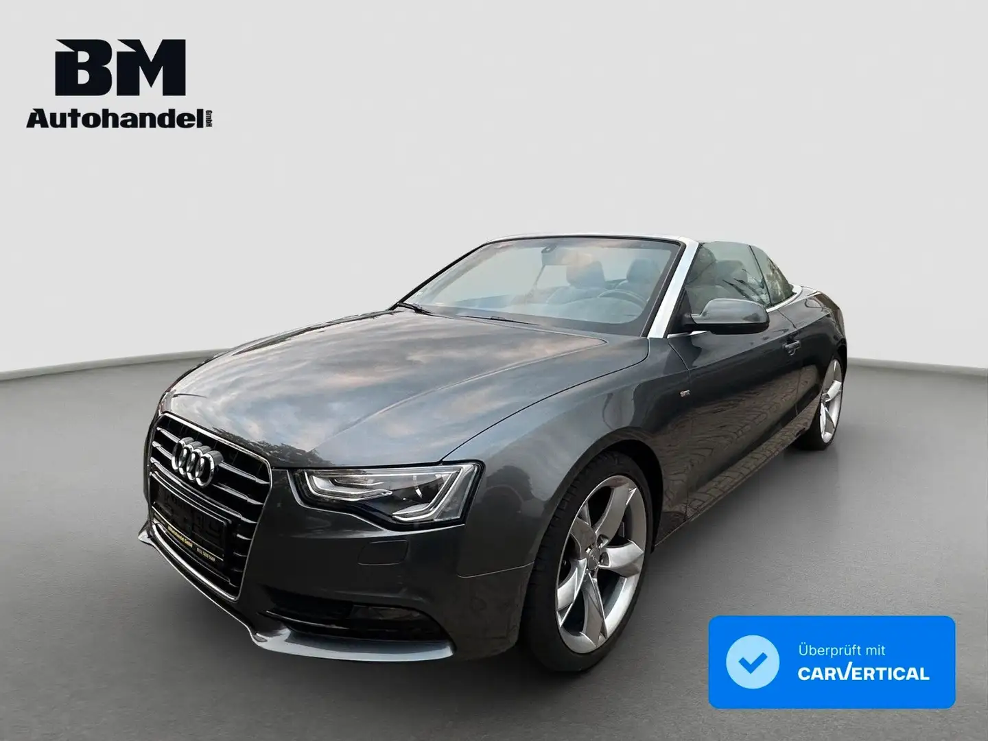 Audi A5 Cabrio S-Line,El.Verdeck,Xenon,Facelift,AHK Grau - 1
