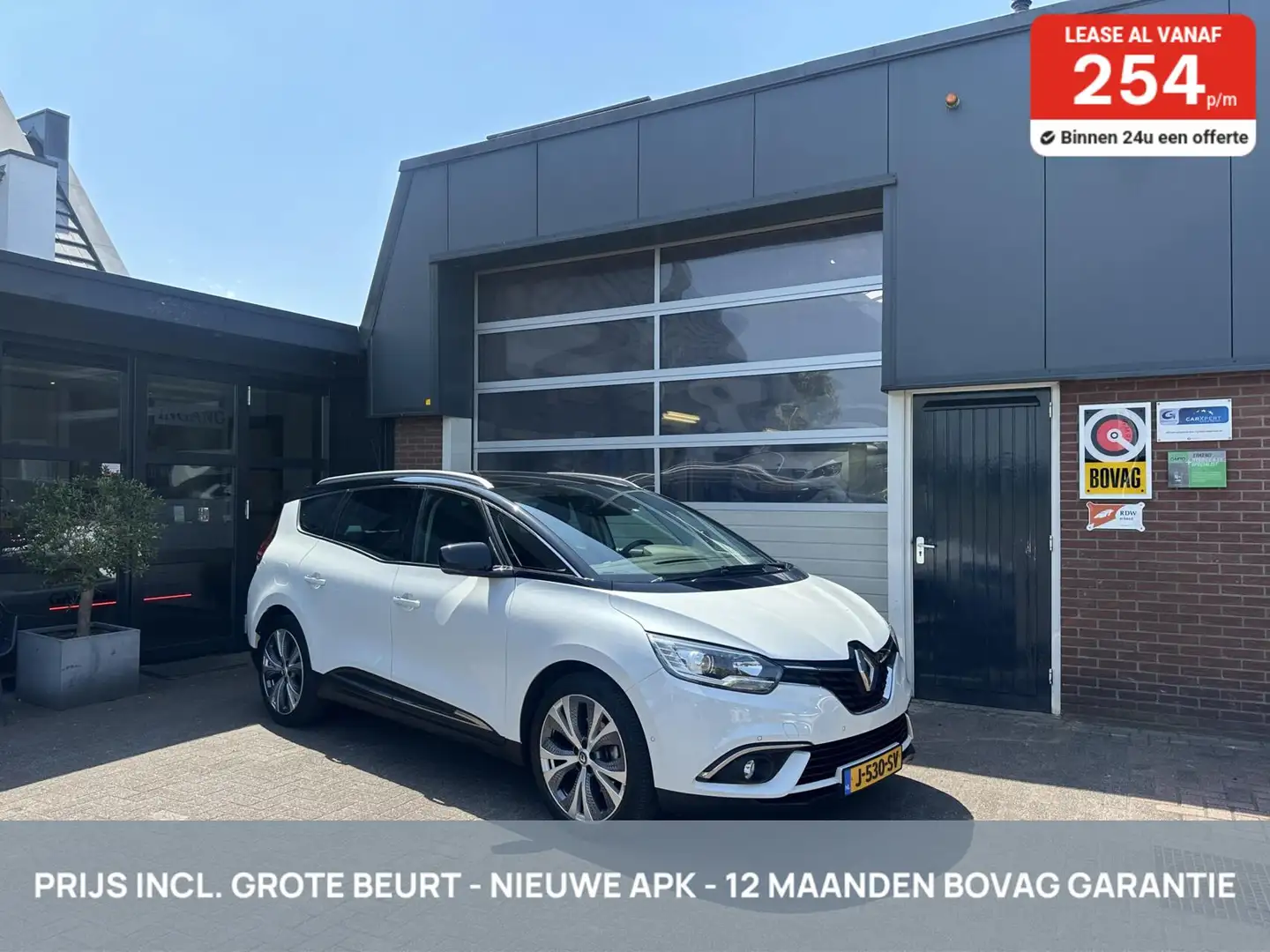 Renault Grand Scenic 1.3 TCe Intens 7P. AUTOMAAT/TH *ALL-IN PRIJS* Wit - 1