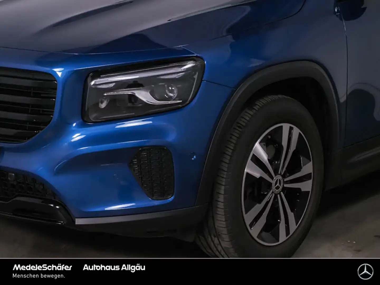 Mercedes-Benz GLB 220 GLB 220 d 4M Progressive Night 18" AHK Multibeam Blau - 2