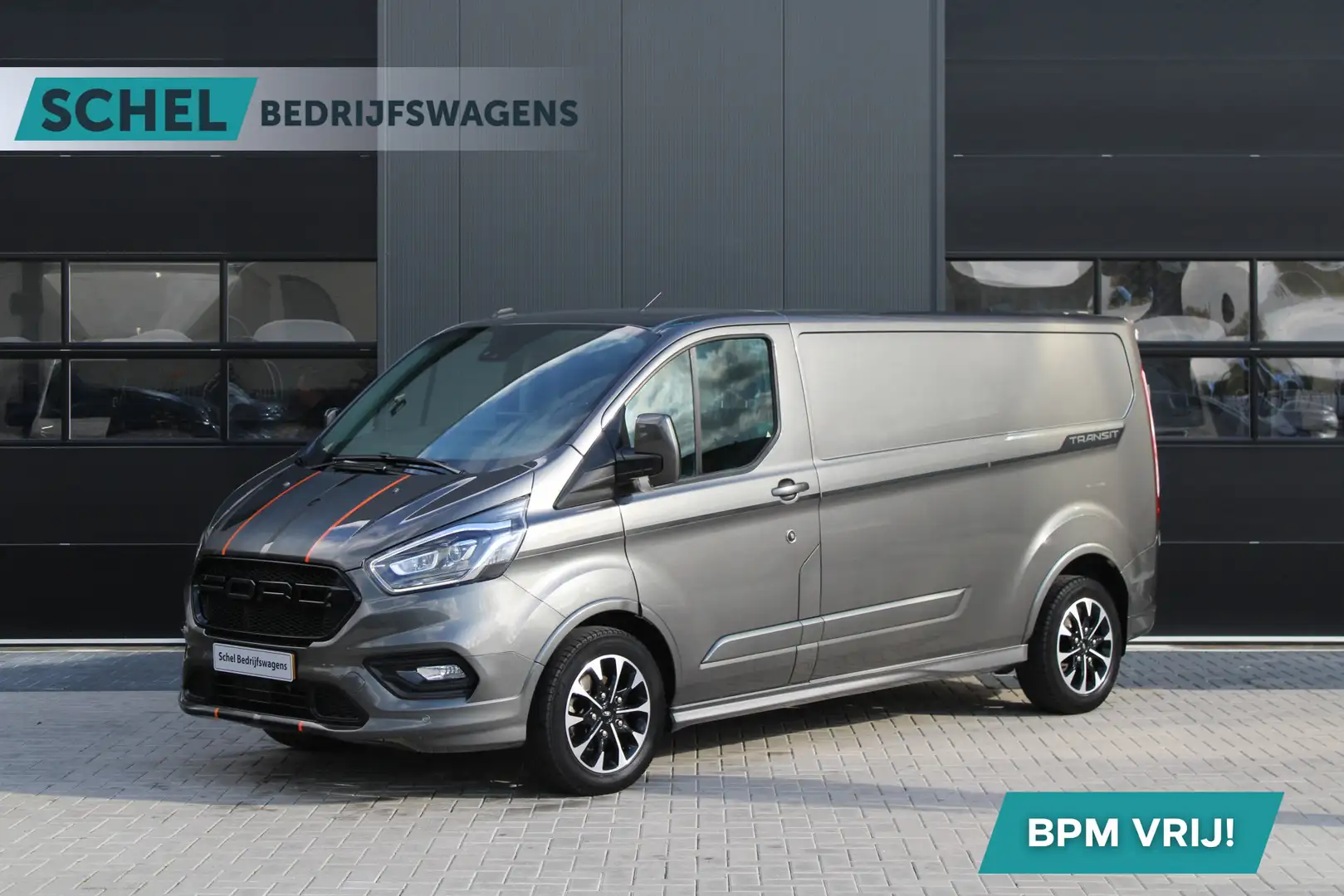 Ford Transit Custom 320 2.0 TDCI L2H1 Sport 185pk - ACC - Trekhaak - N Grijs - 1