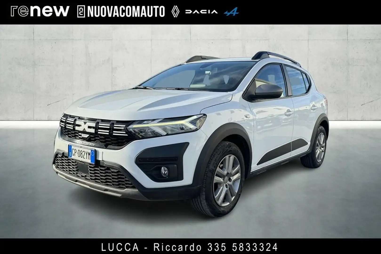 Dacia Sandero Stepway 1.0 tce Expression UP Eco-g 100cv Bianco - 1