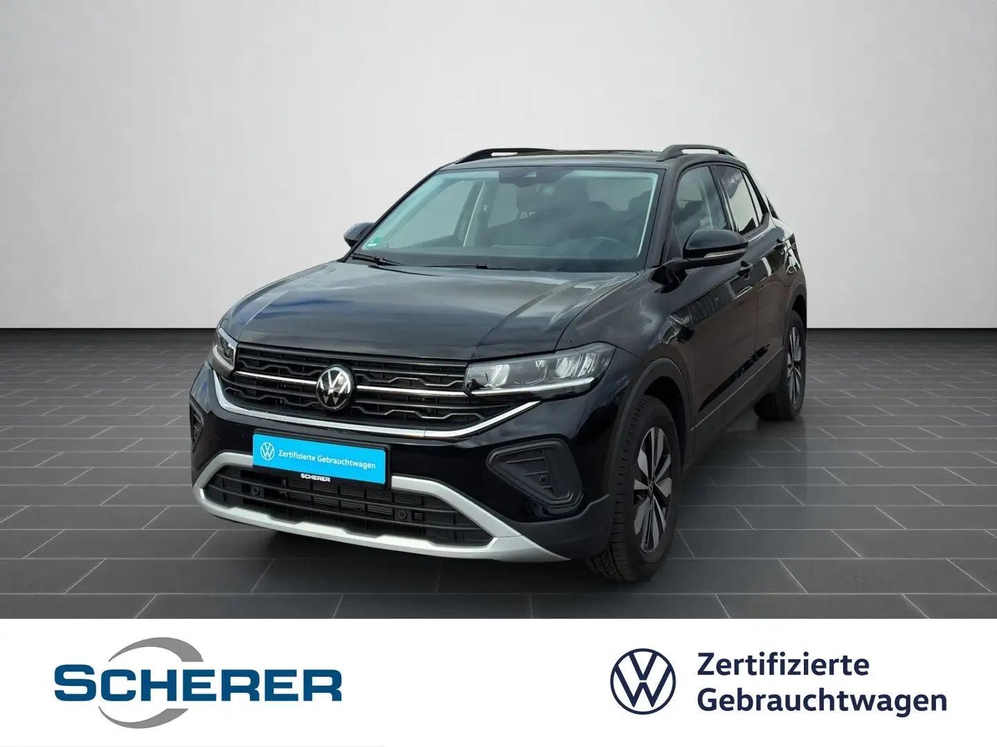Volkswagen T-Cross GOAL 1.0 TSI DSG NAVI LED REAR VIEW SHZ Noir - 1