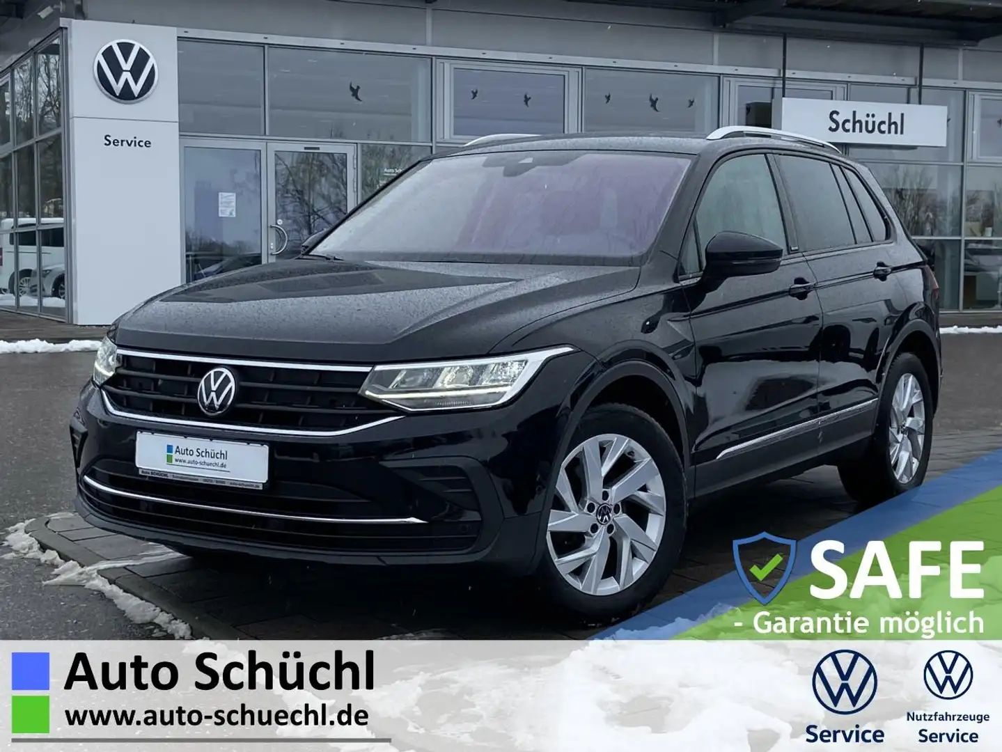 Volkswagen Tiguan 1.5 TSI ACTIVE AHK+18"+IQ-DRIVE+APP-CONNE Noir - 1