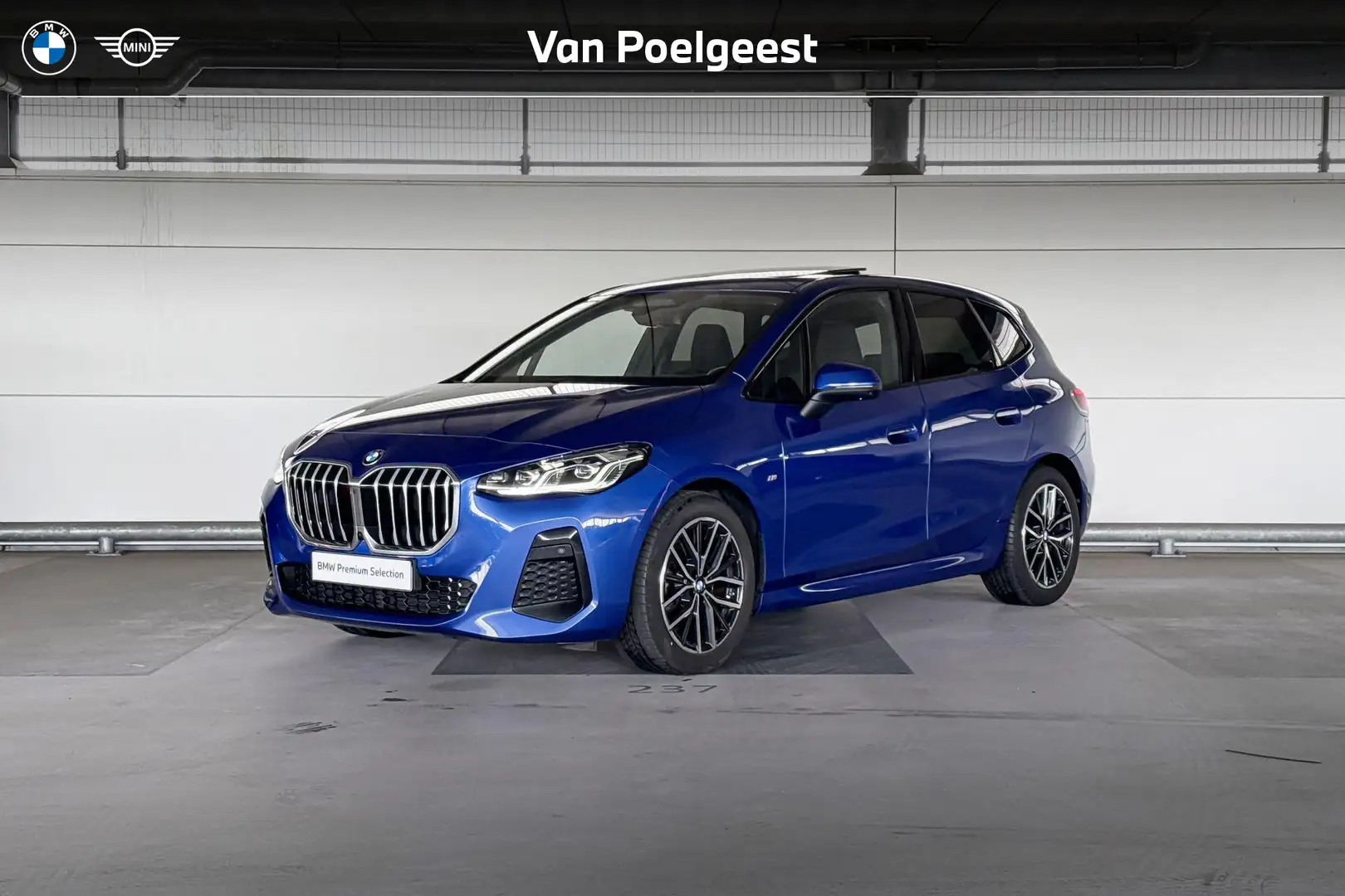 BMW 218 2 Serie Active Tourer 218i Blauw - 1