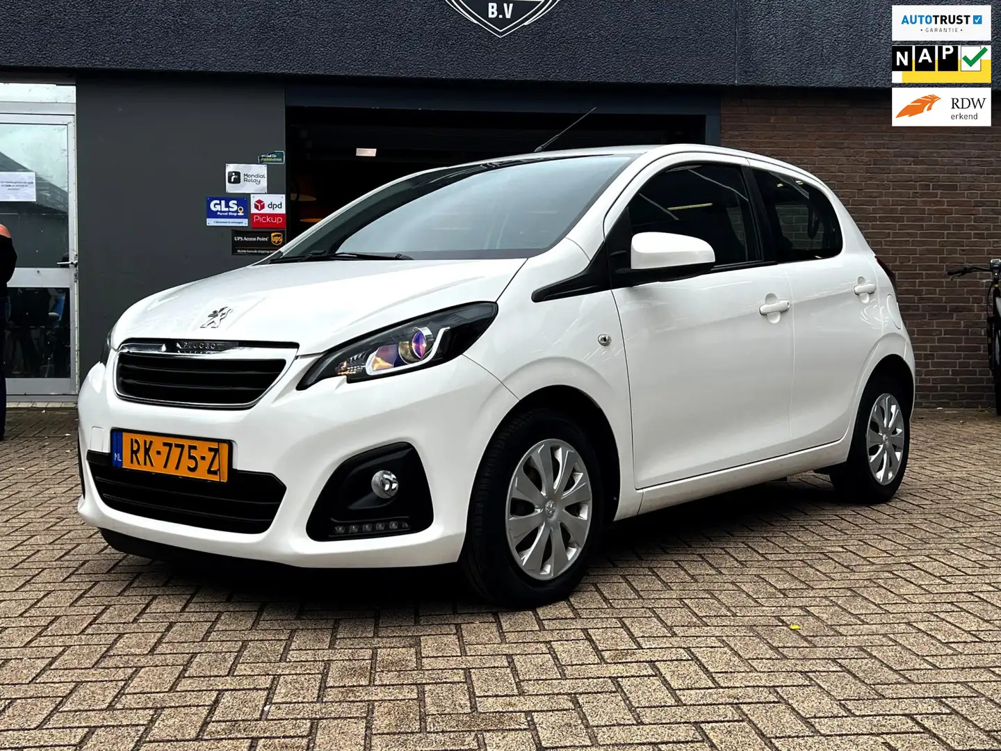 Peugeot 108 1.0 e-VTi Active TOP 5drs_Carplay_Nette auto rijdt Weiß - 1