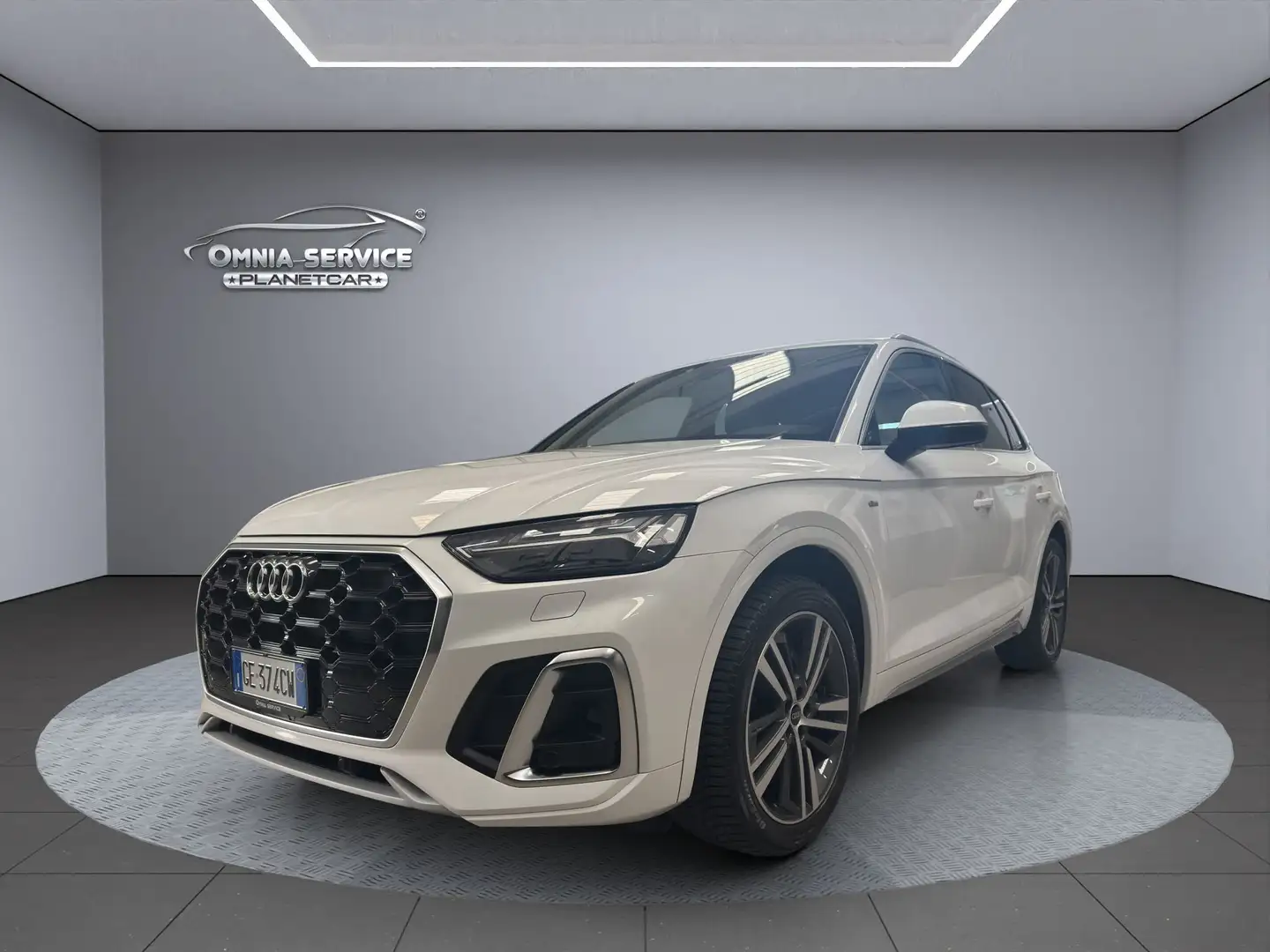 Audi Q5 Q5 35 2.0 tdi mhev 12V S line Plus s-tronic Bianco - 1