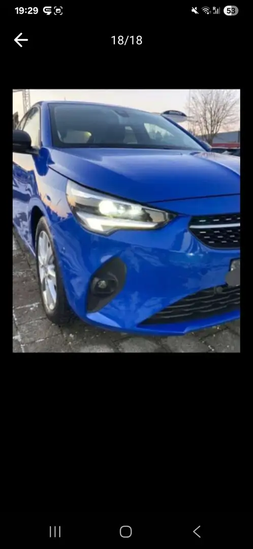 Opel Corsa 1.5 Diesel Start/Stop Elegance Blau - 1
