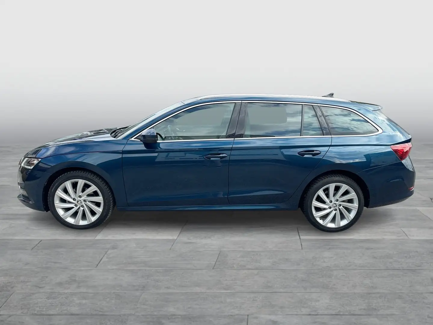 Skoda Octavia Style TDI DSG Bleu - 2