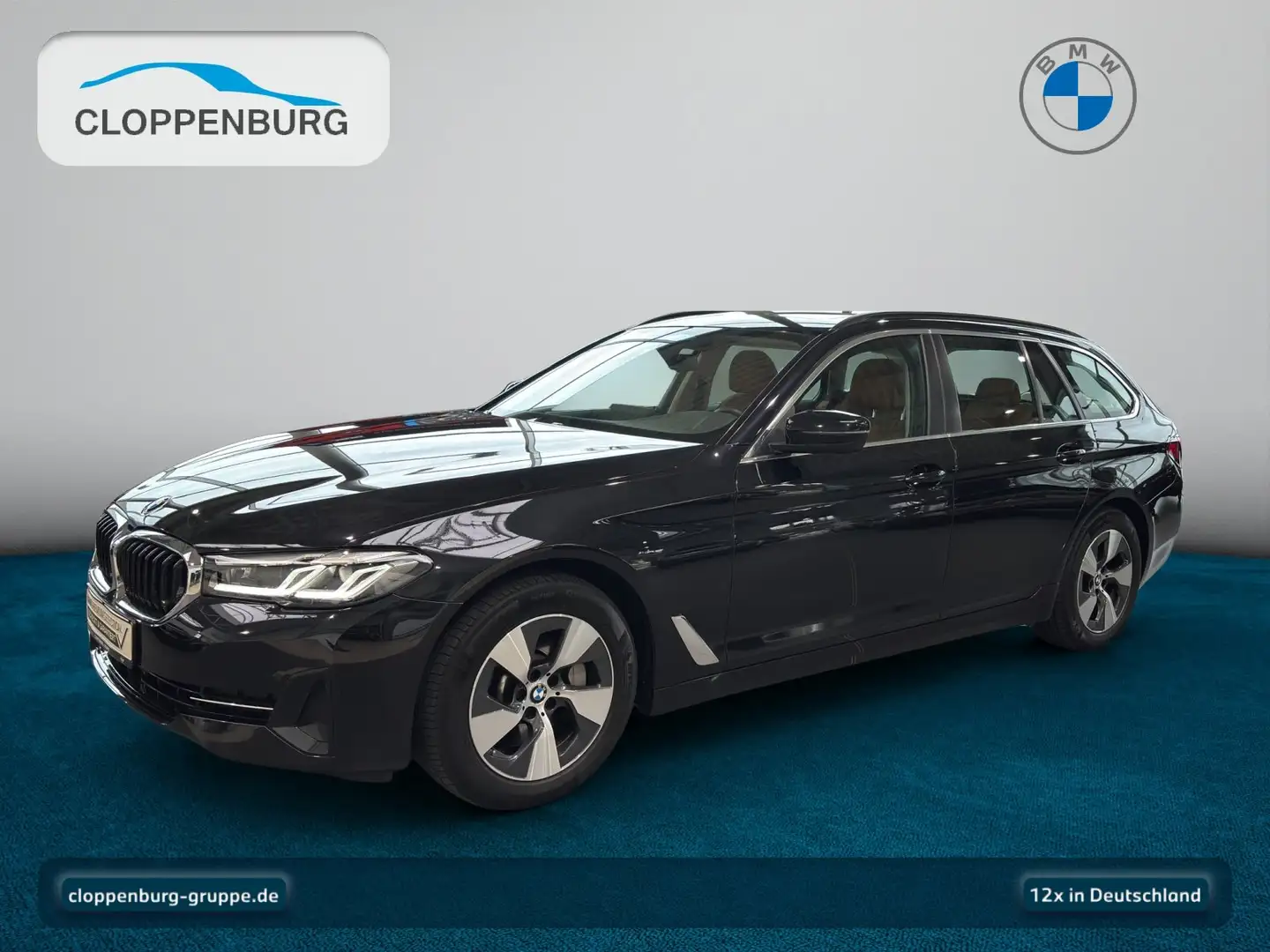 BMW 530 i xDrive Touring AHK+Navi+Luft+Pano+ACC+SHZ Schwarz - 1