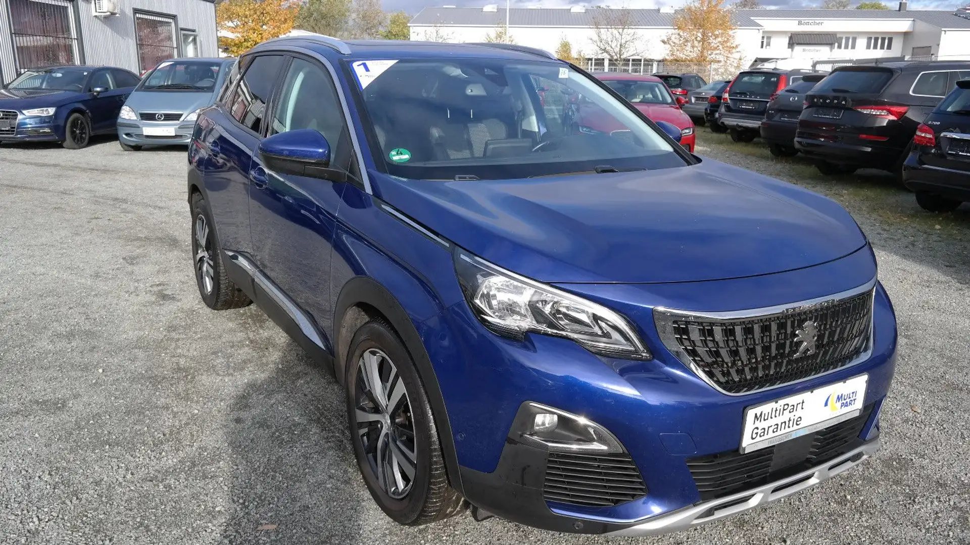 Peugeot 3008 Allure*Panorama*Kamera*PDC*NAVI*1Hand Blue - 1