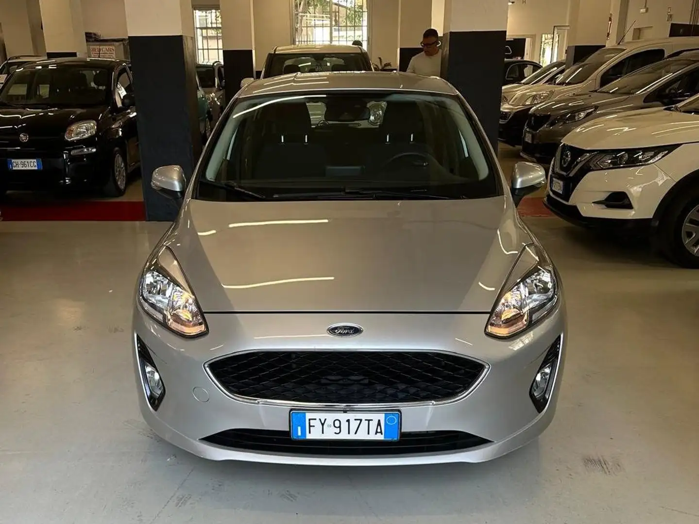 Ford Fiesta Fiesta VII 2017 5p 5p 1.1 Plus Gpl 75cv Argento - 1