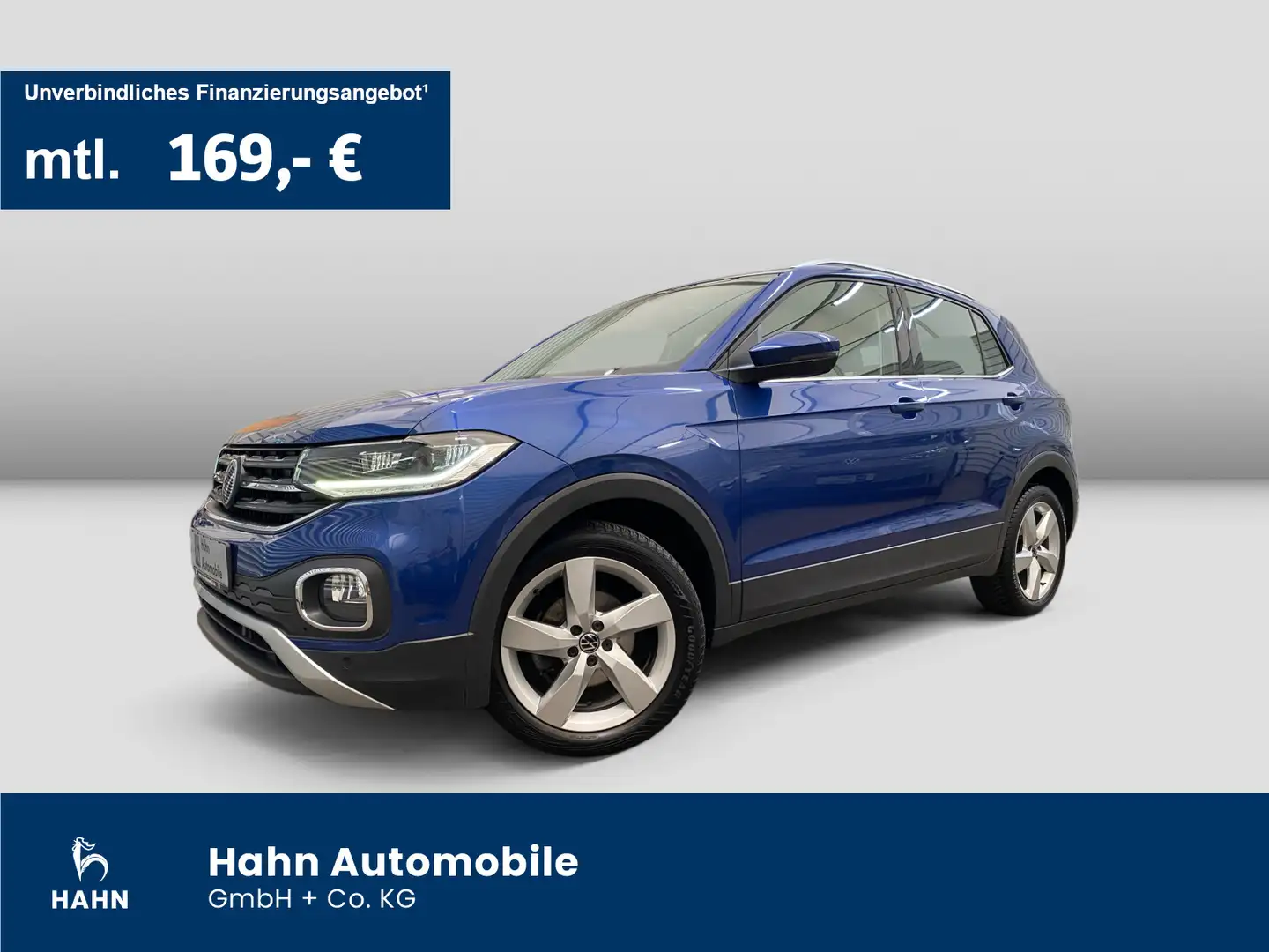 Volkswagen T-Cross 1.0 TSI Style App-Connect Klima LED Blau - 1