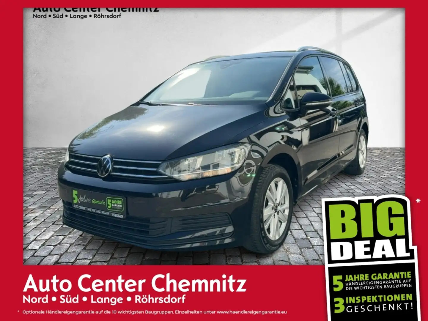 Volkswagen Touran 1.5 TSI DSG Comfortline 7Sitze/Navi/SHZ Nero - 1