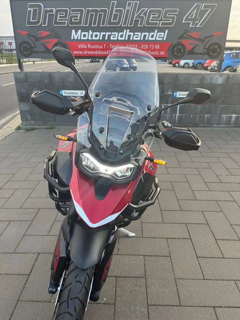 Triumph Tiger 900 GT**NUR 170 KM**H&B STURZBÜGEL**40MM TIEFER Rojo - 2
