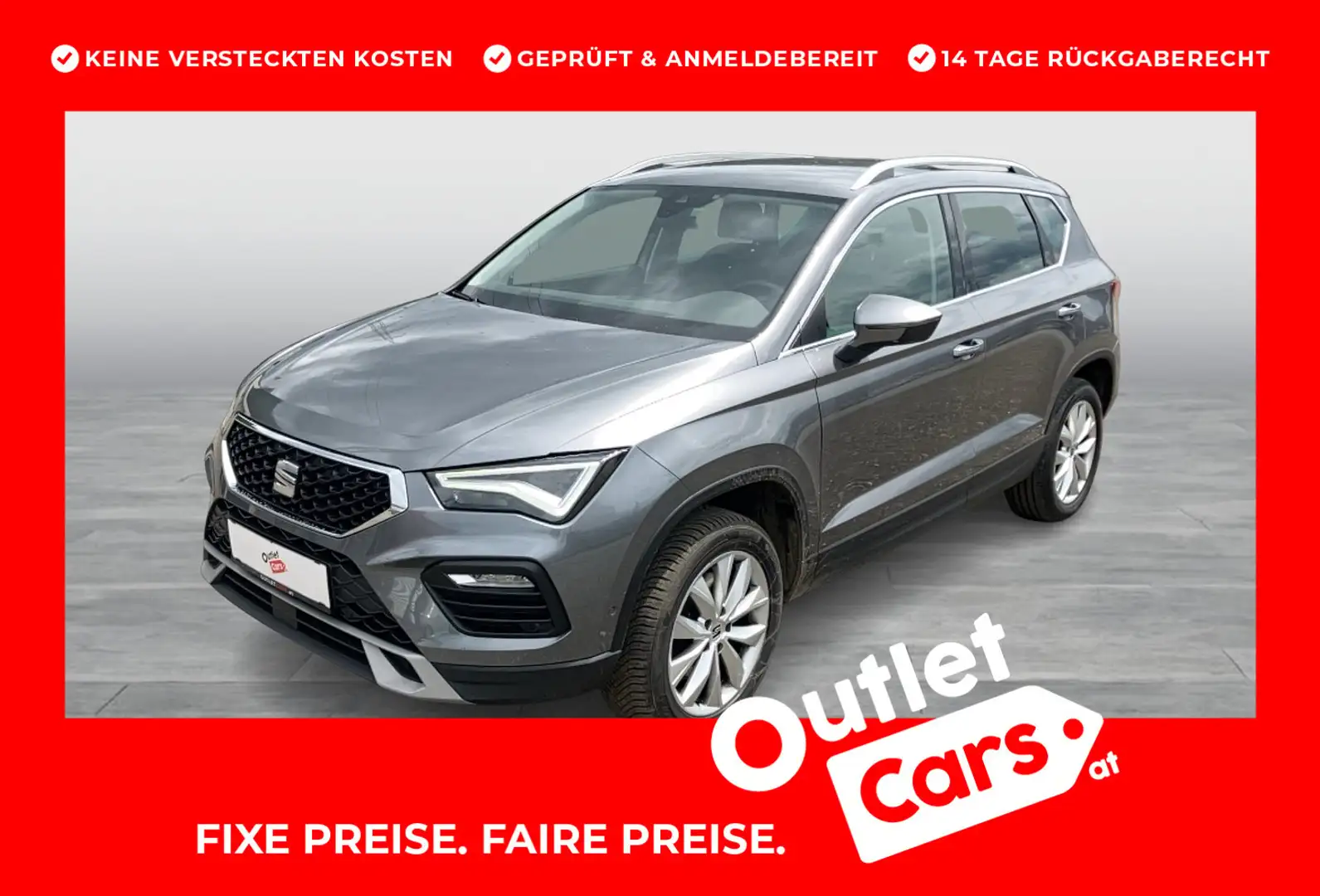 SEAT Ateca Style 2.0 TDI DSG Gris - 1