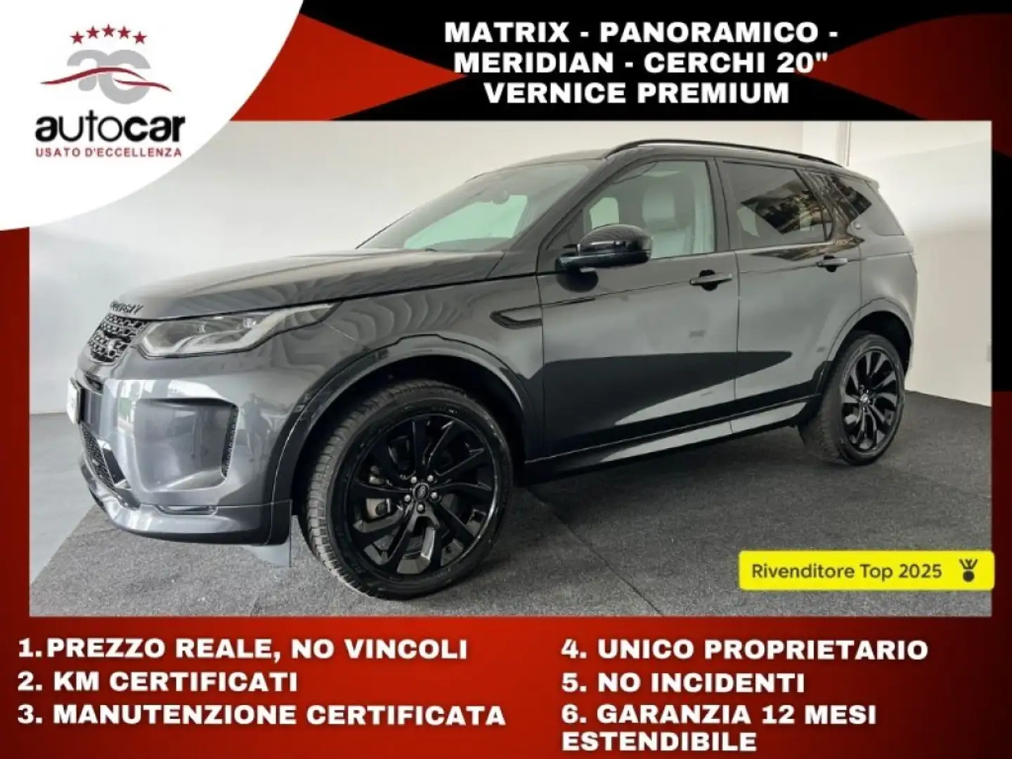 Land Rover Discovery Sport 2.0 TD4 204 CV AWD Auto R-Dynamic SE Grijs - 1