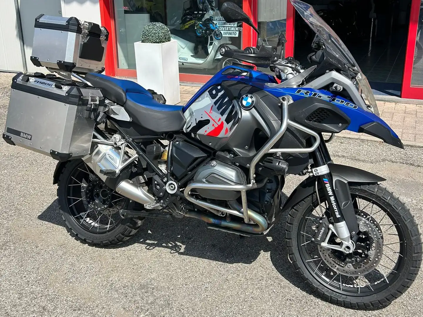 BMW R 1200 GS Adventure ADVENTURE Blauw - 2