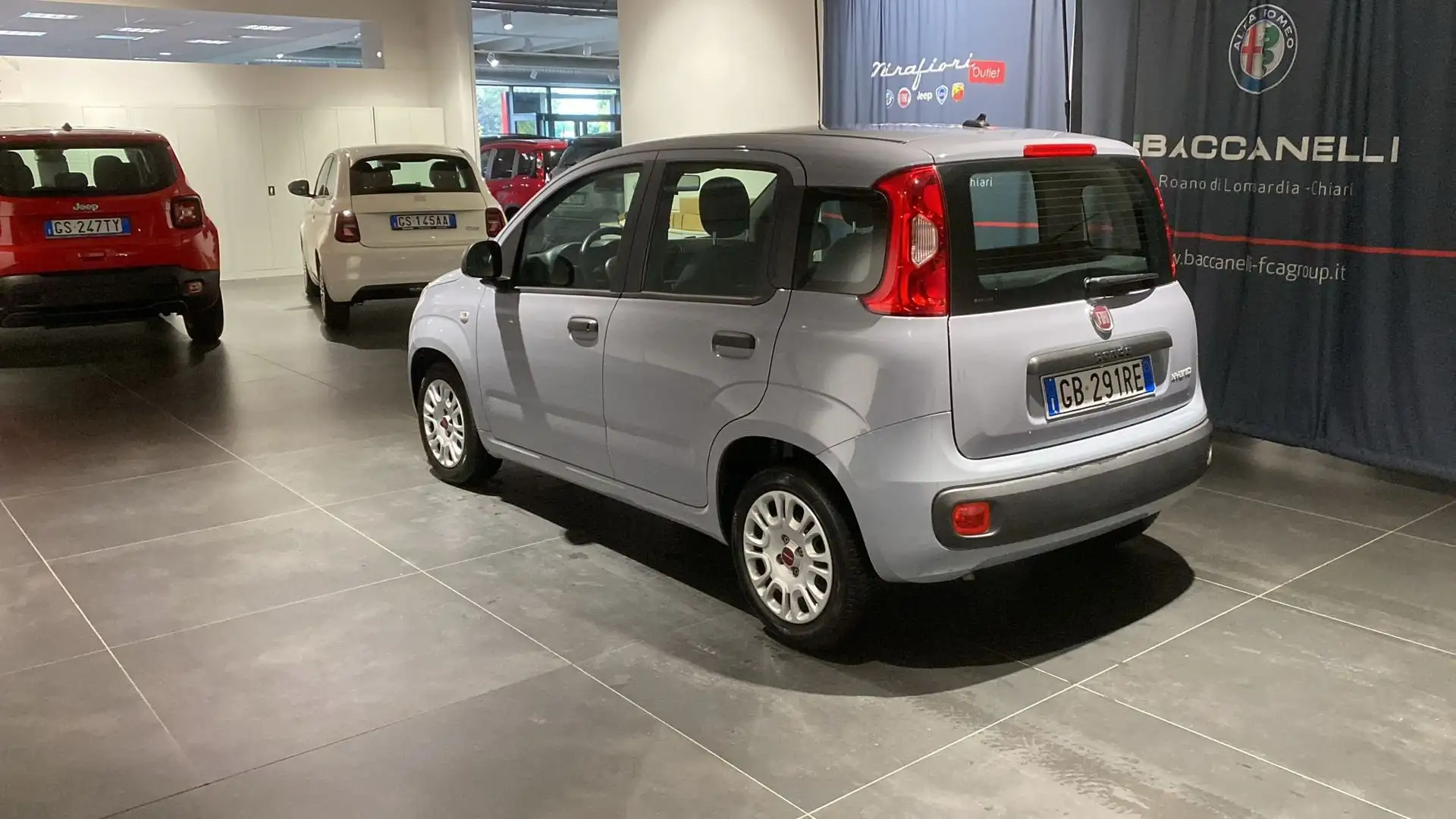 Fiat Panda Panda 1.0 FireFly S&S Hybrid Easy Grigio - 2