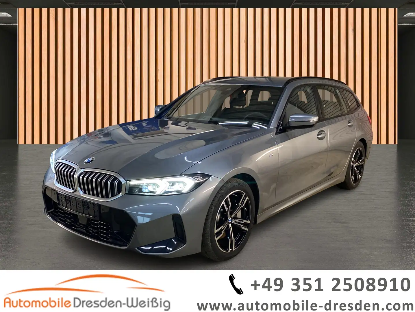 BMW 330 i Touring xDrive M Sport*ACC*HiFi*Kamera* Grau - 1