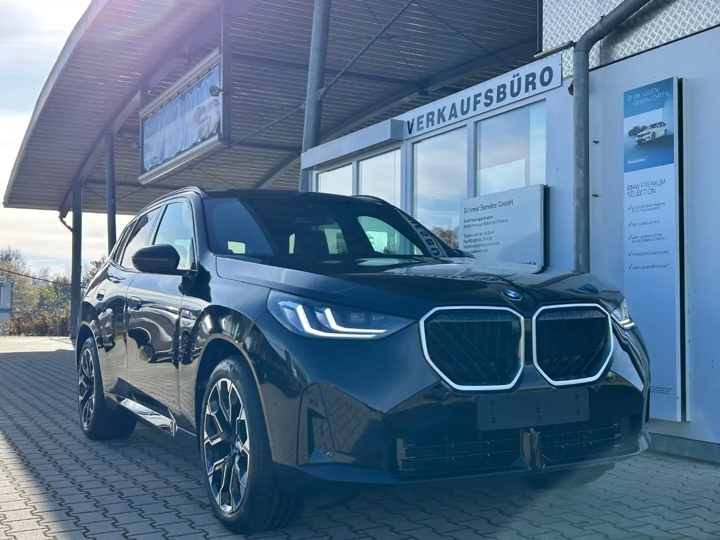 BMW X3 20d xDrive M-Sportpaket AHK/HeadUp/360/ACC/HK Schwarz - 2