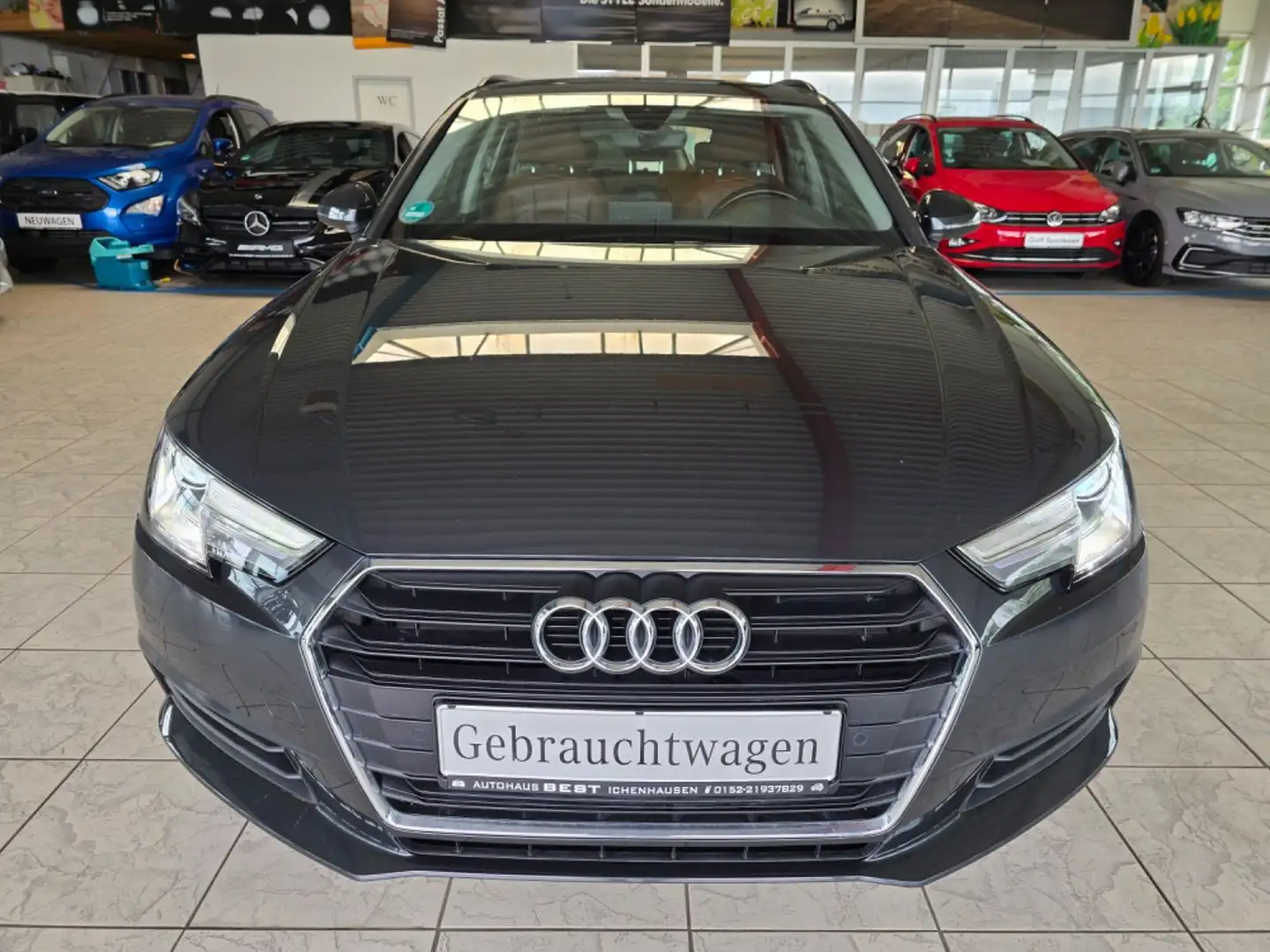 Audi A4 Avant 2.0 g-tron XENON LEDER NAVI ALU ERDGAS Szary - 2