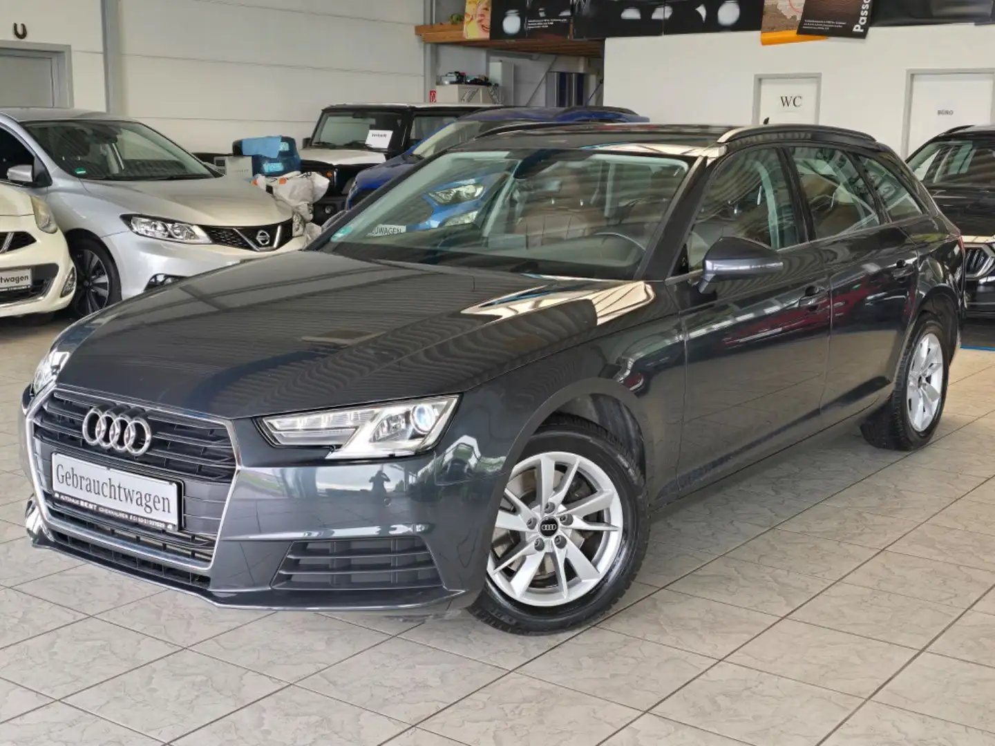 Audi A4 Avant 2.0 g-tron XENON LEDER NAVI ALU ERDGAS Szary - 1