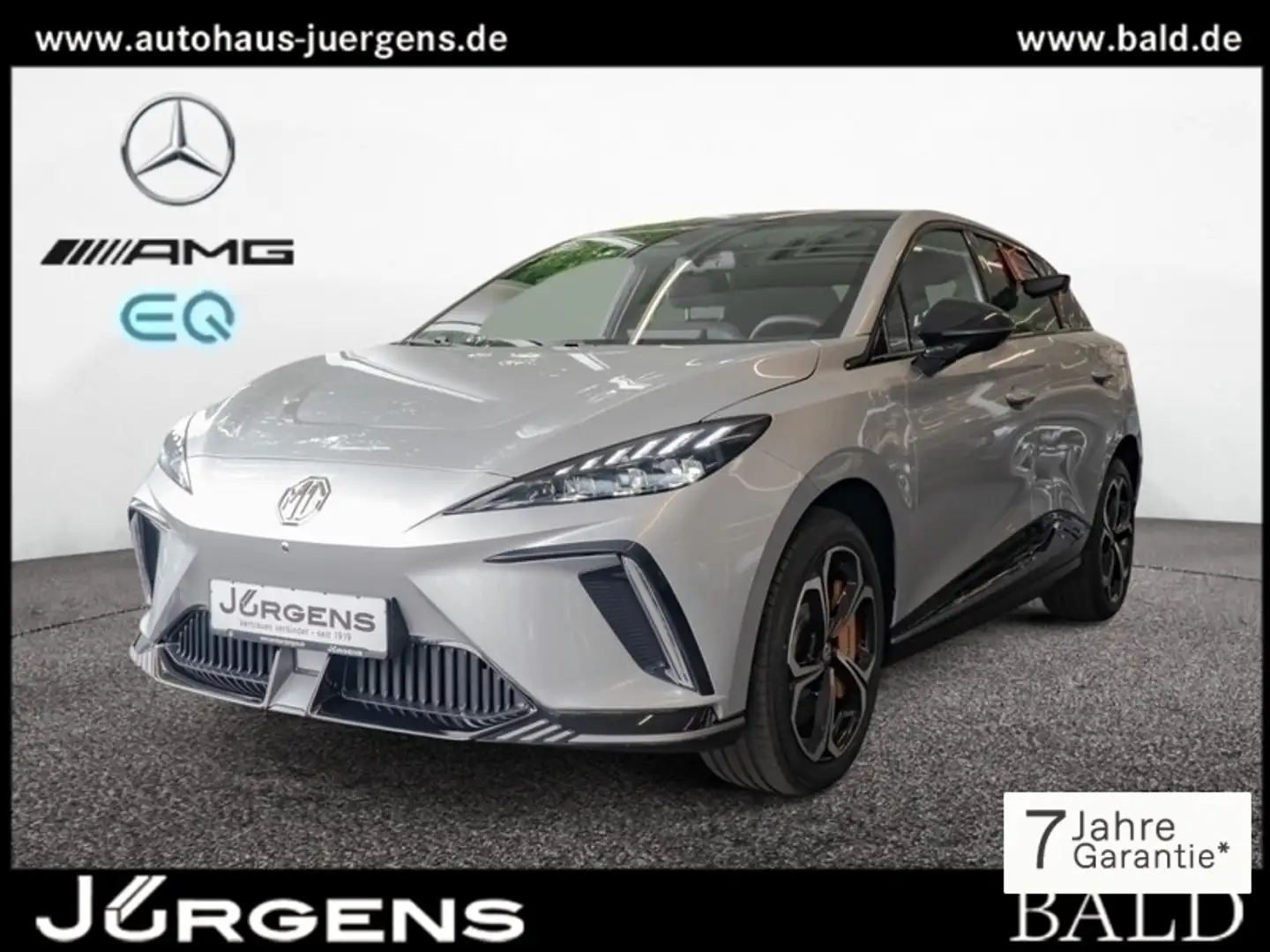 MG MG4 EV Elektromotor 320 kW Xpower  Stdhz+360+Cam Silber - 1