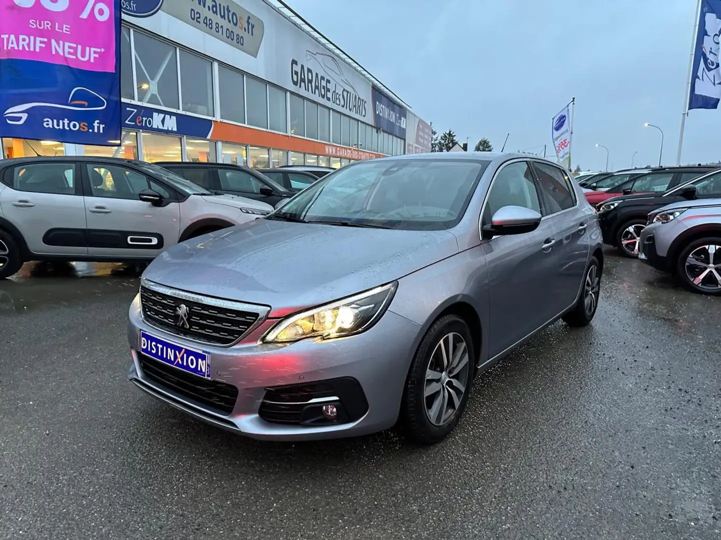 Peugeot 308 1.2i PURETECH 130 ALLURE + CAMERA + GPS Grigio - 1
