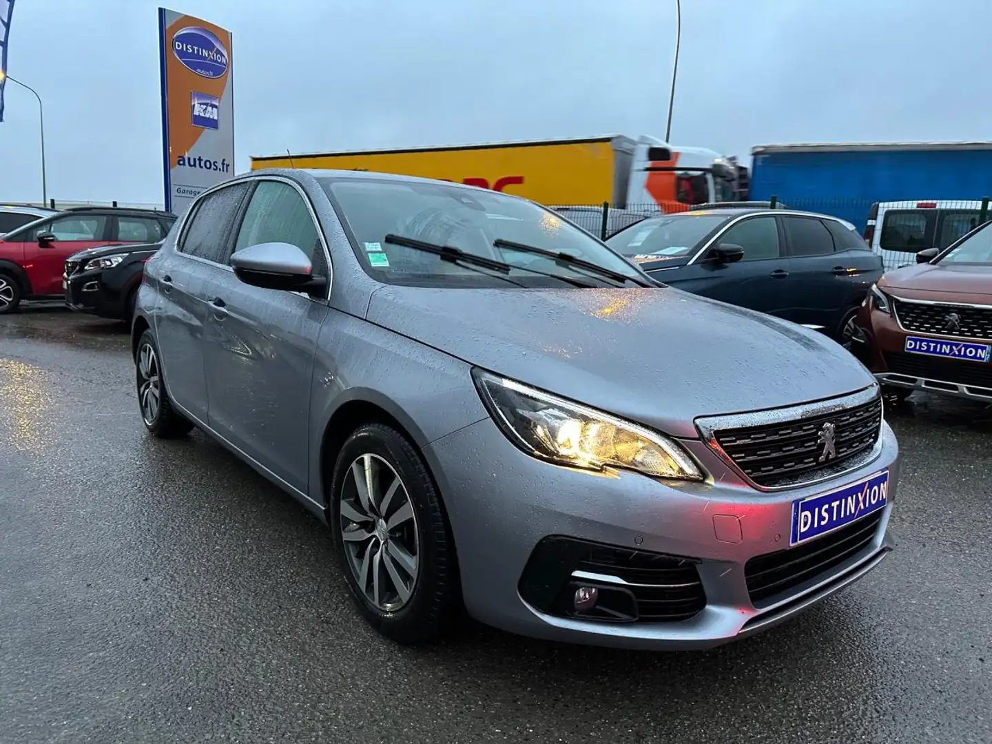 Peugeot 308 1.2i PURETECH 130 ALLURE + CAMERA + GPS Gris - 2