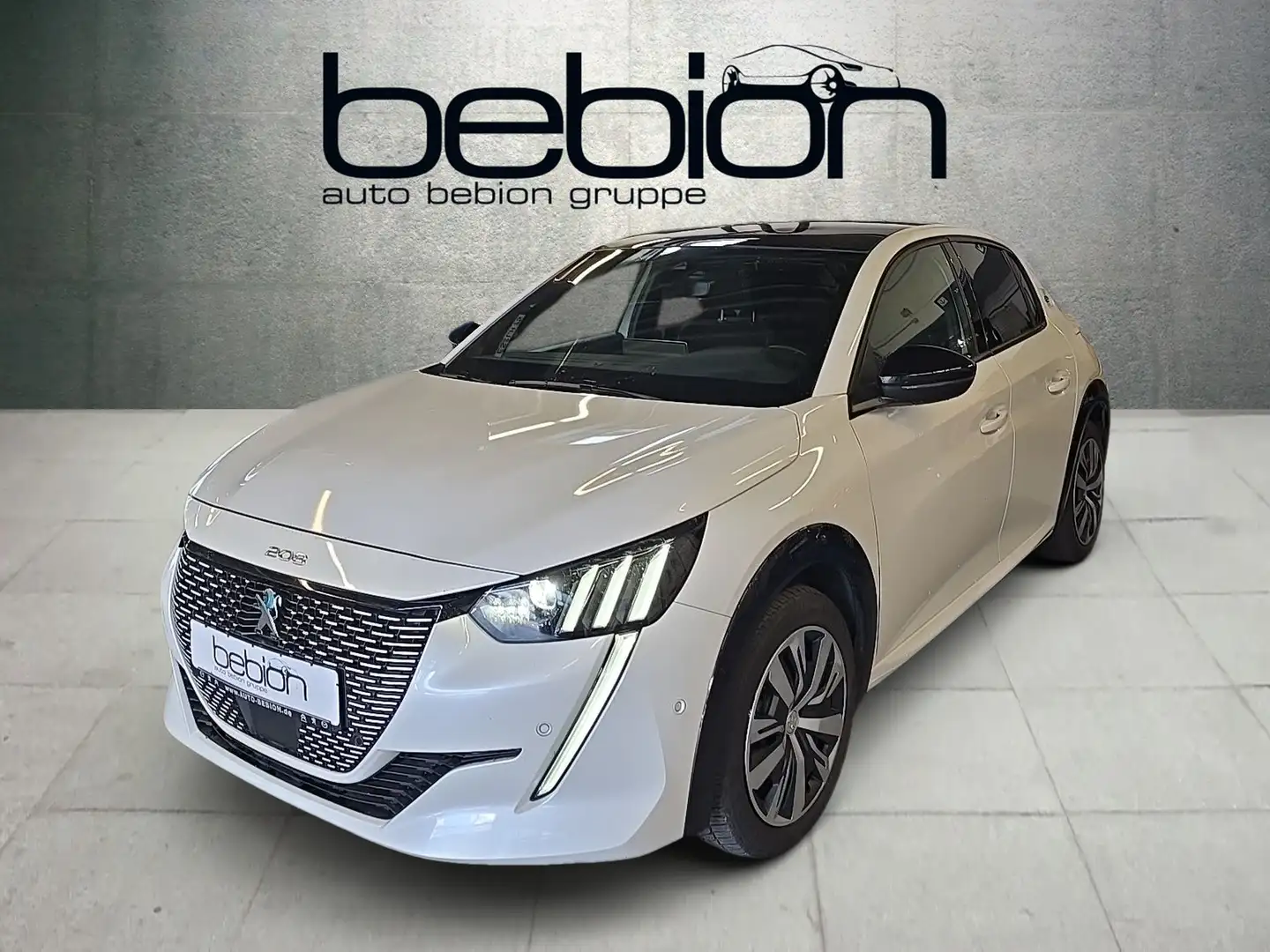 Peugeot 208 e- Elektromotor 136 (e-)GT Pack Navi PDC Bianco - 1