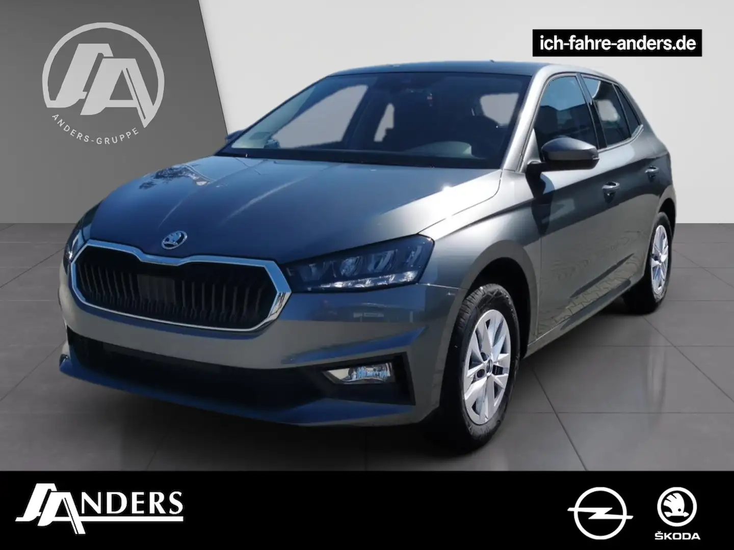 Skoda Fabia Essence 1,0 TSI +SHZ+SpurH+LED+PDC+LM Grigio - 1
