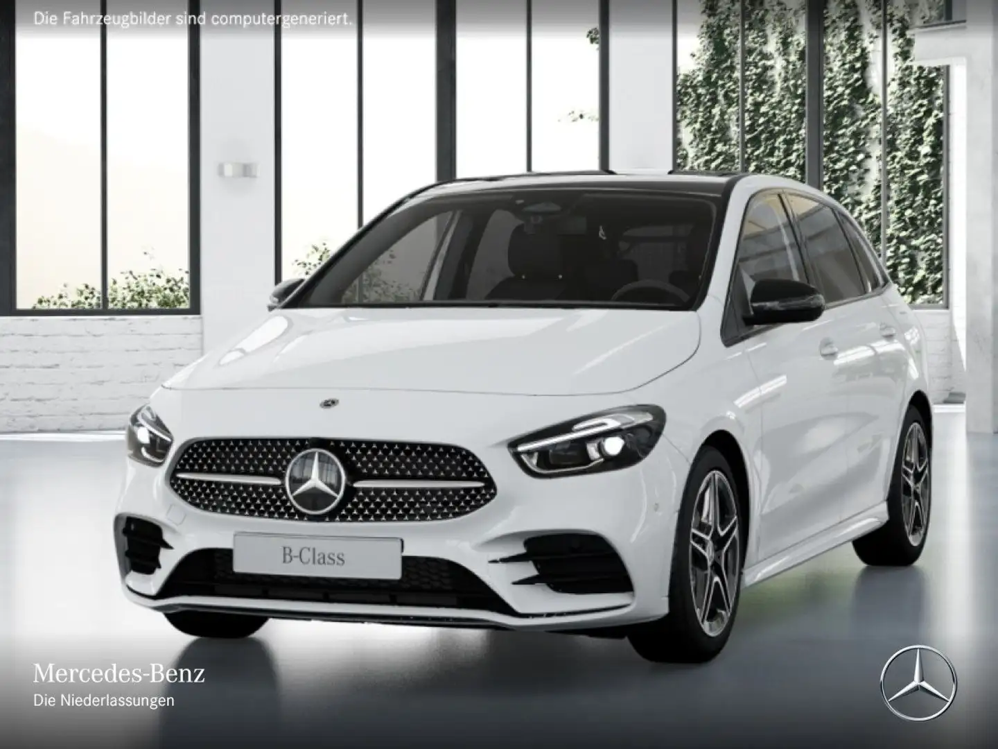 Mercedes-Benz B 200 AMG+NIGHT+PANO+MULTIBEAM+KAMERA+TOTW+KEYLESS Weiß - 2