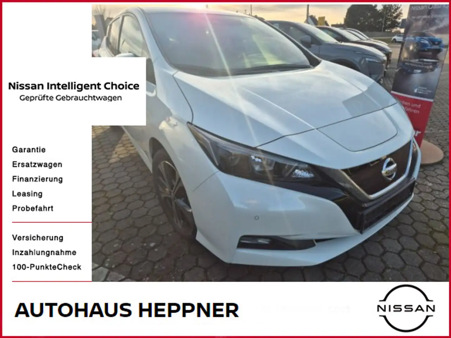 Nissan Leaf N-Connecta 40kWh Sitzheizung Pro Pilot 360 Blanc - 1