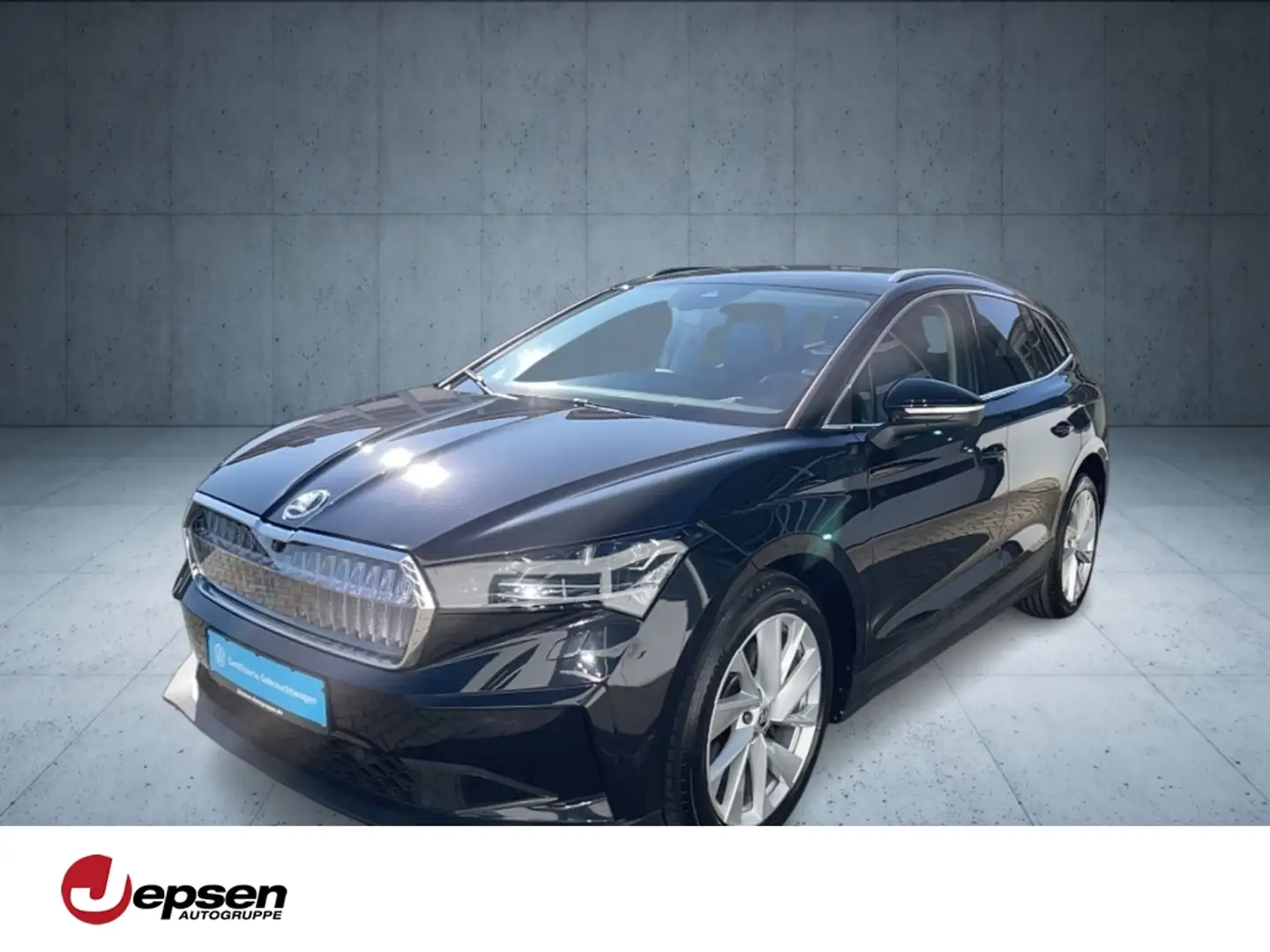 Skoda Enyaq iV 80 Allrad Suite+ Nav+Kamera+Leder Noir - 1